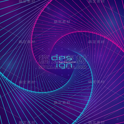 色彩鲜艳的半色调渐变。