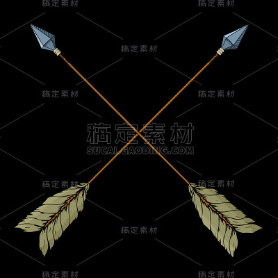 穿越印度的箭头。