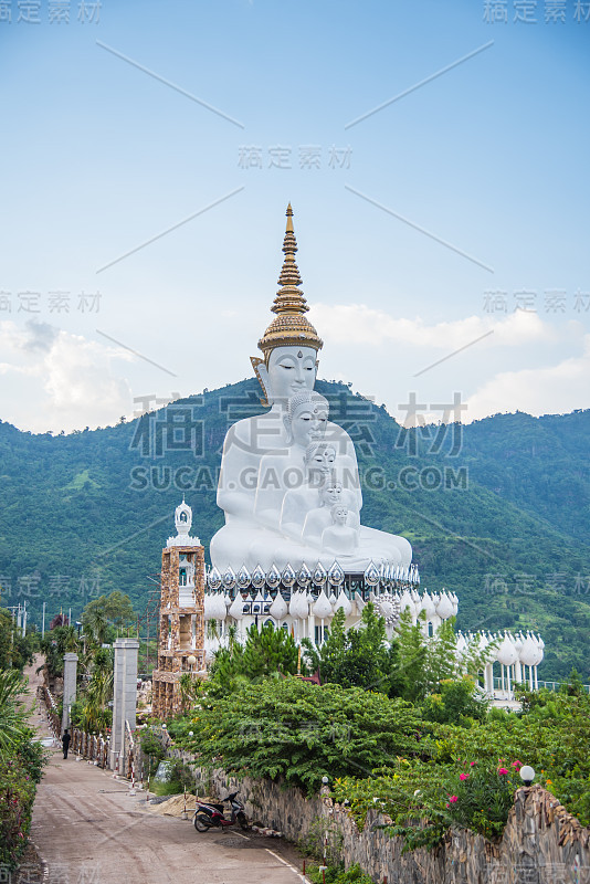 白色佛像，佛寺佛寺，法孙丘