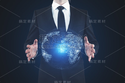 全球商业概念