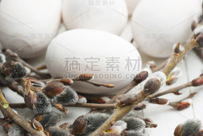 复活节装饰木蛋