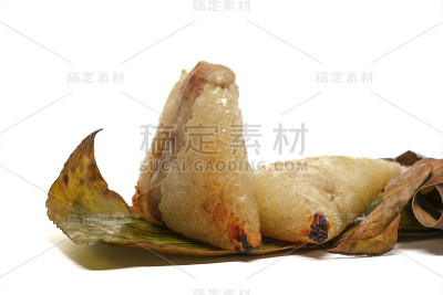 香蕉烤糯米或糯米饭
