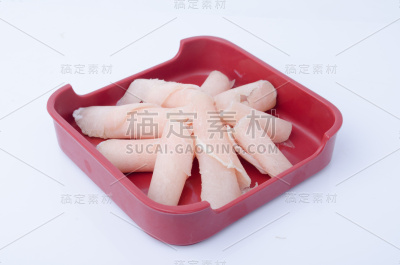 猪肉片，涮锅配料