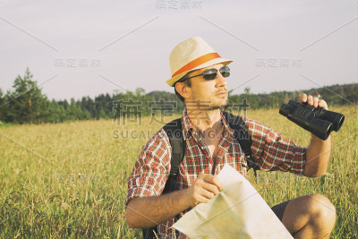 徒步旅行者。