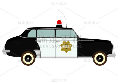 警车