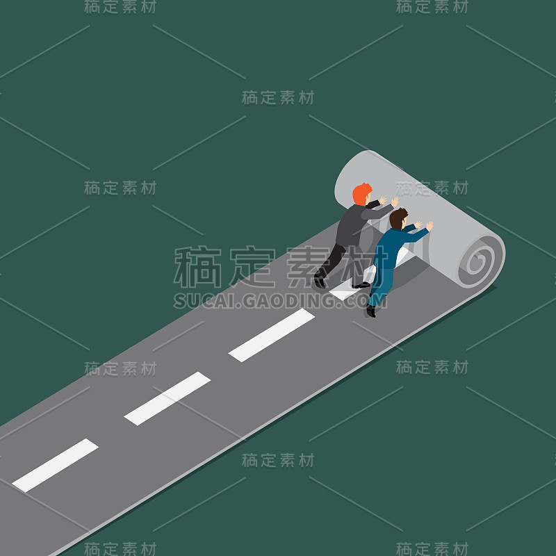 商业人士开辟了新的道路