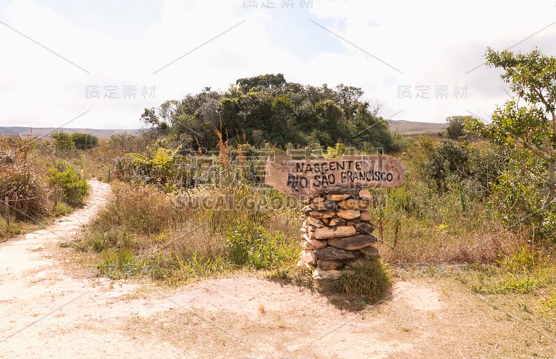 Serra da Canastra，米纳斯吉拉斯州，巴西