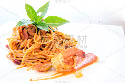 海鲜意大利面