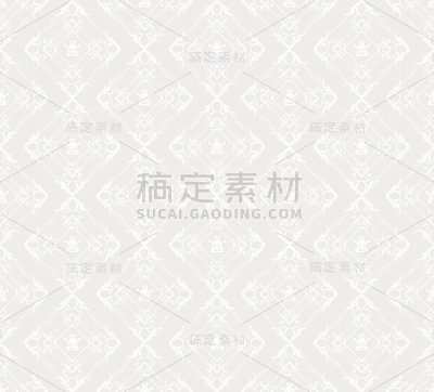 复古墙纸-无缝图案-复古