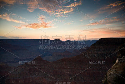 从马瑟斯角看到的大峡谷美景