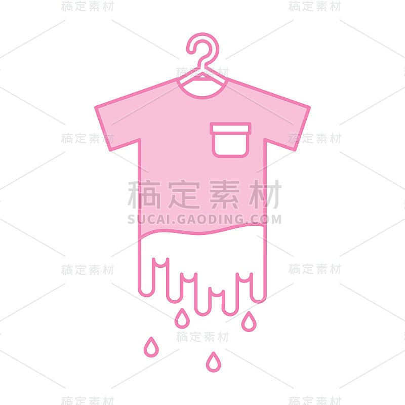 洗衣服装洗涤图标