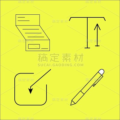 基本线性图标集