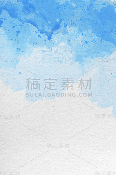 抽象手绘水彩背景。垃圾纹理的卡片和你的设计。