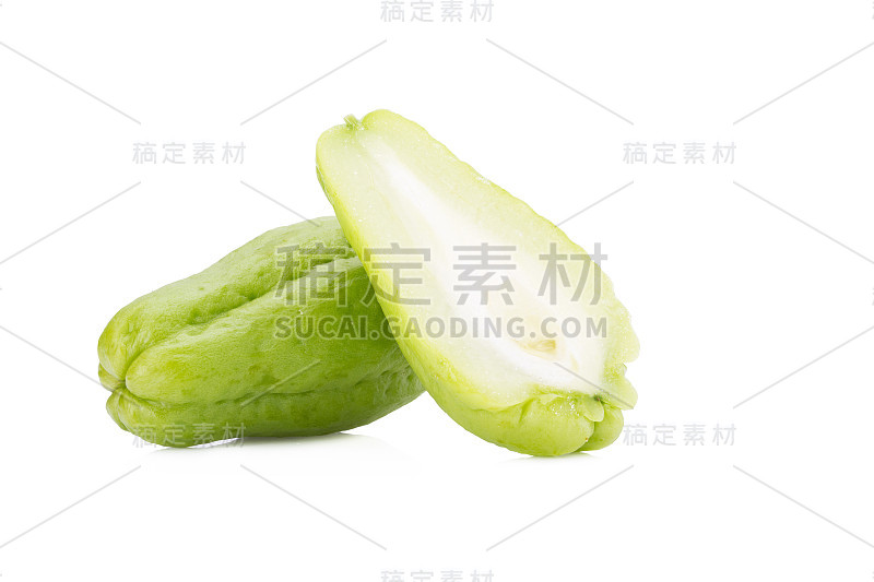 白背景上的恰约特