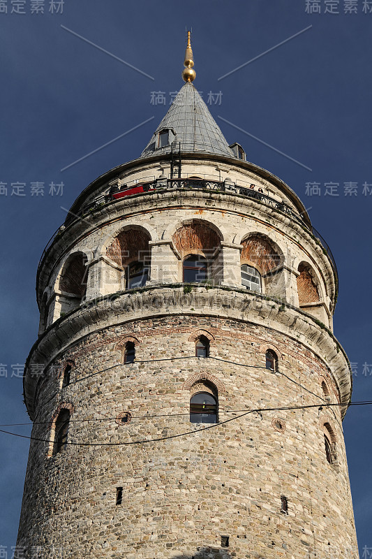 土耳其伊斯坦布尔Beyoglu的Galata Tower