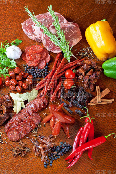 肉和香肠