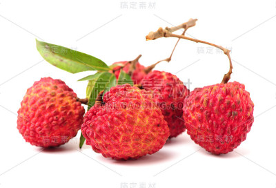 新鲜的荔枝