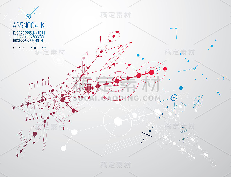 矢量工业和工程背景，未来技术方案。机械设计图、机械方案。