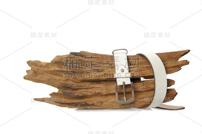 白色的皮带
