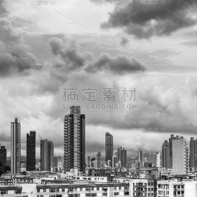 香港公寓天际线