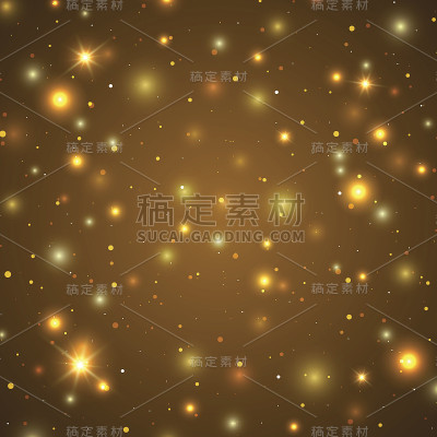 背景粒子和星星