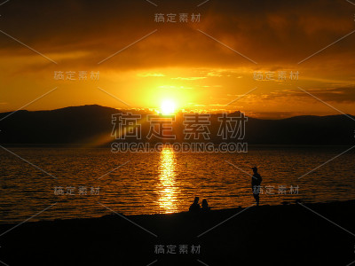 太浩湖日落