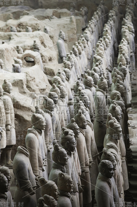 Terracotta Army in Qin Shi Huang's Tomb