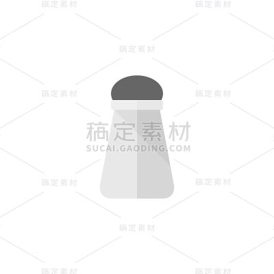 扁平图标-胡椒壶