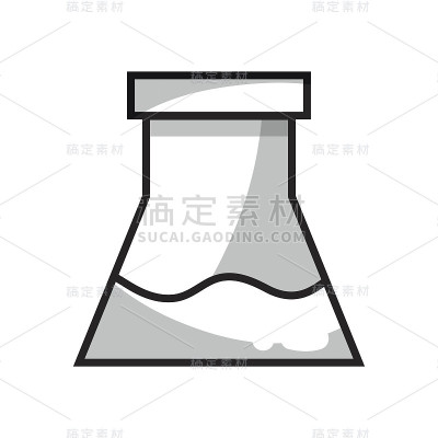 把锥形烧瓶送到科学实验实验室