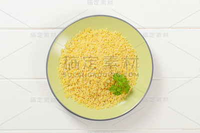 未煮过的字母面
