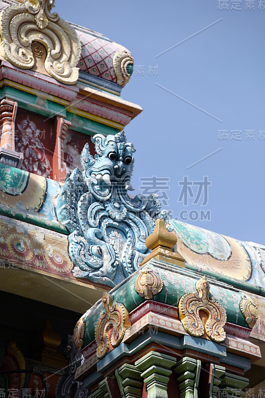 印度教和佛教的雕塑、建筑和象征，新加坡
