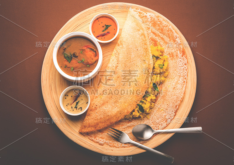 Masala dosa，南印度食物