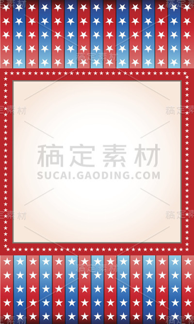 7月4日独立日背景。