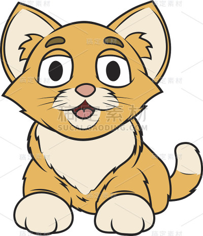 微笑的小猫
