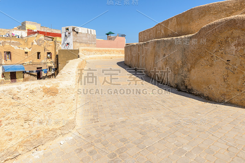 葡萄牙设防城市马扎甘的建筑，联合国教科文组织世界遗产，贾迪达，摩洛哥