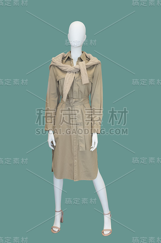 全长女性模特。
