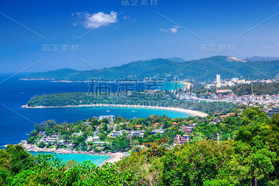 卡伦海滩的视点