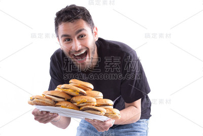 汉堡了!