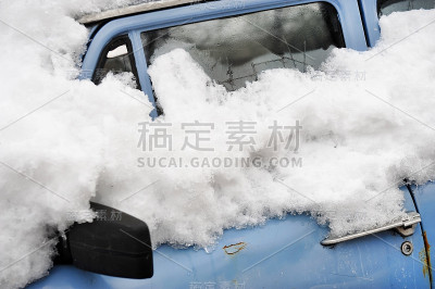冬天的旧车