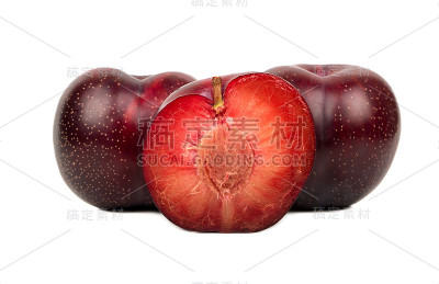 半边红梅