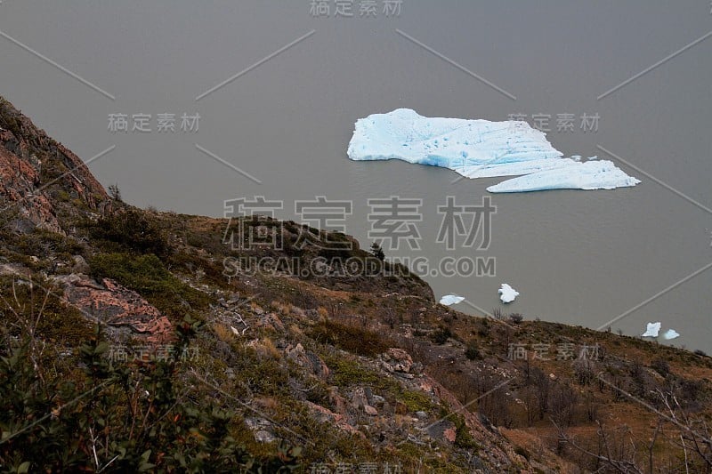 托雷斯·德尔·潘恩国家公园的冰山