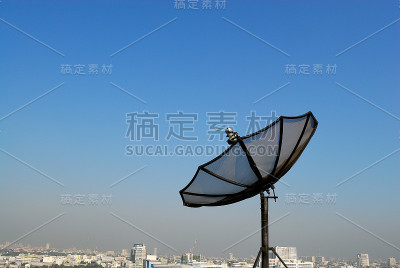 卫星天线。