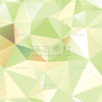 三维模糊，三角形多边形的抽象几何背景。每股收益10。