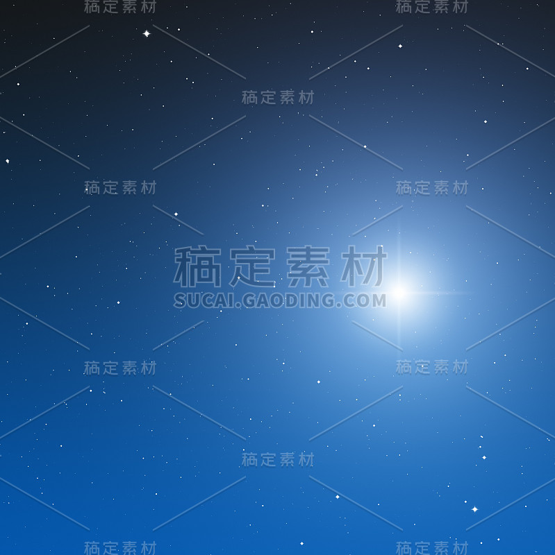 银河系中的星星