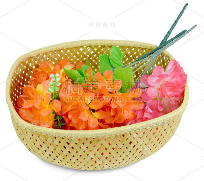 花篮人工花束隔离