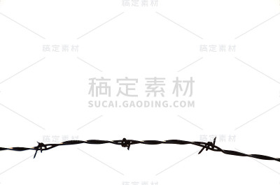 白色的铁丝网