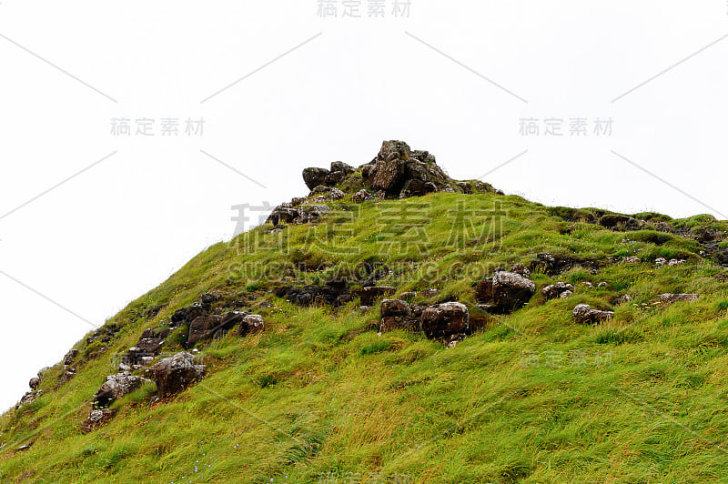 巨人的自然堤道和堤道海岸，由古代火山喷发的结果，联合国教科文组织世界遗产