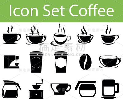 Icon Set咖啡I