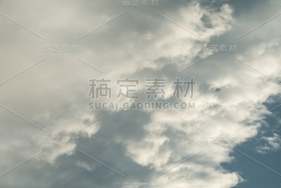 多云的天空