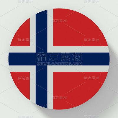 挪威国旗按钮